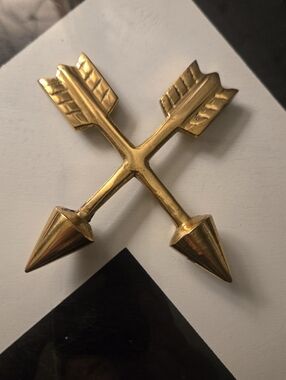 Golden Arrows Paper Weight